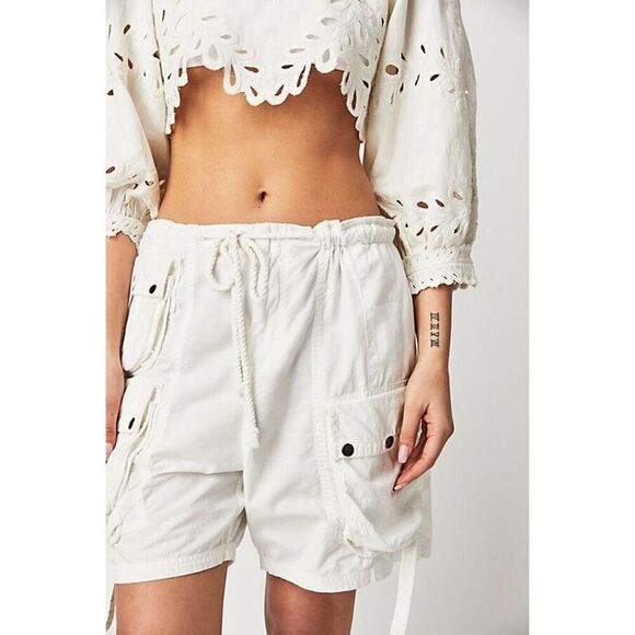 NWT Free People Moon Bay Parachute Shorts Size L - Picture 3 of 12
